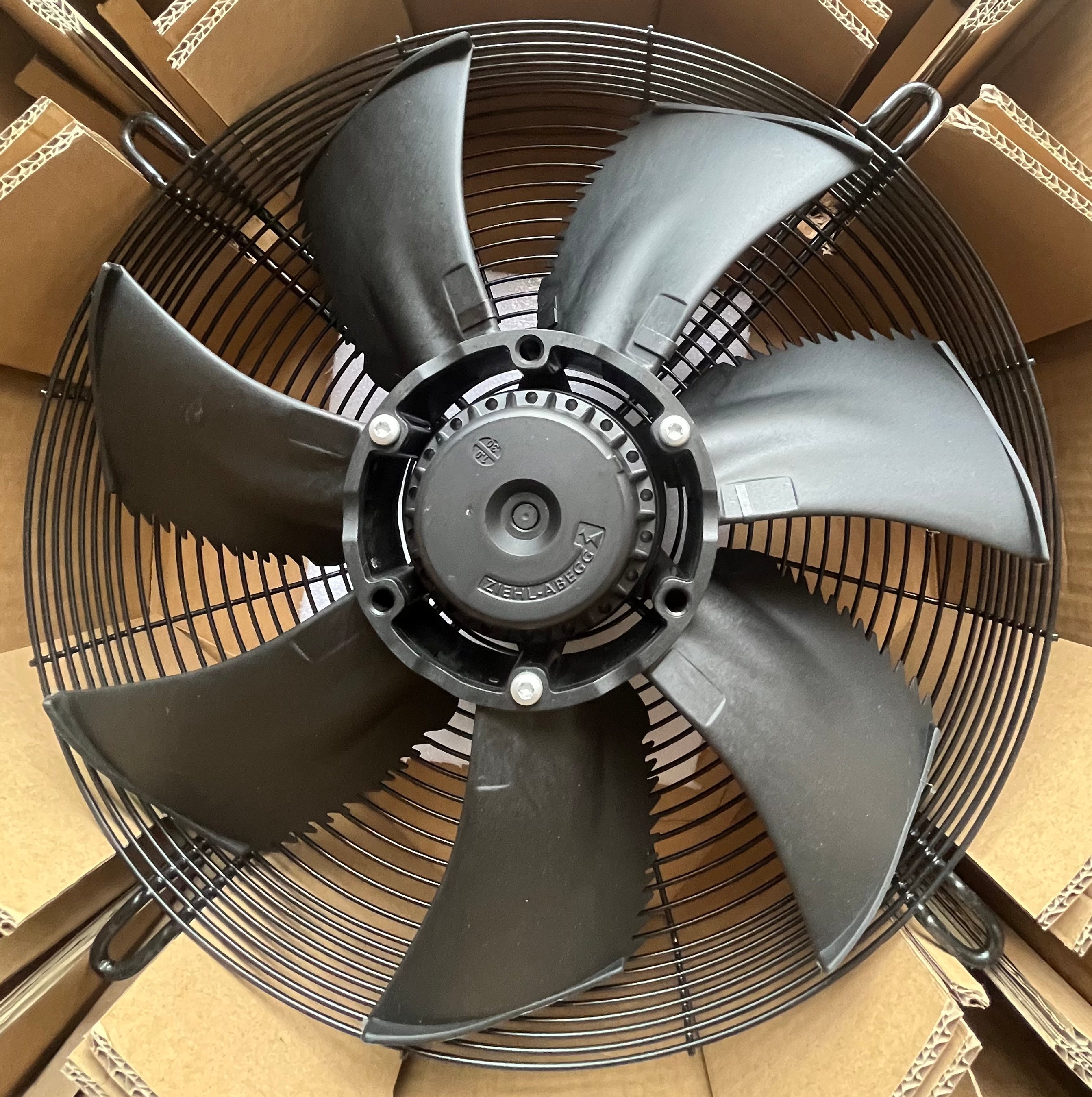FN040-4DA.0F.V7P1 ZIEHL-ABEGG Axial Fan 400V 0.36/0.25kW 0.55/0.36A 1600/1140rpm