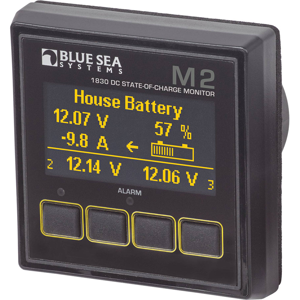Blue Sea 1830 Monitor M2 OLED DC Multimeter w/ SOC