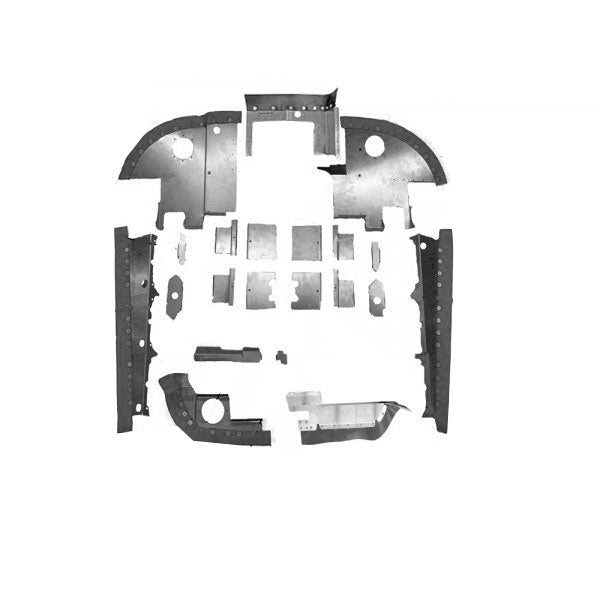 AF0750128-22 Baffle Assembly, Bare Blk Seal