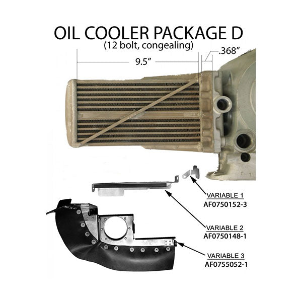 AF0750128-22 Baffle Assembly, Bare Blk Seal