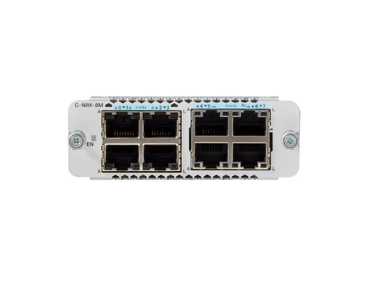 Cisco C-NIM-8M 8-Port 2.5G Multigigabit LAN/WAN NIM Module