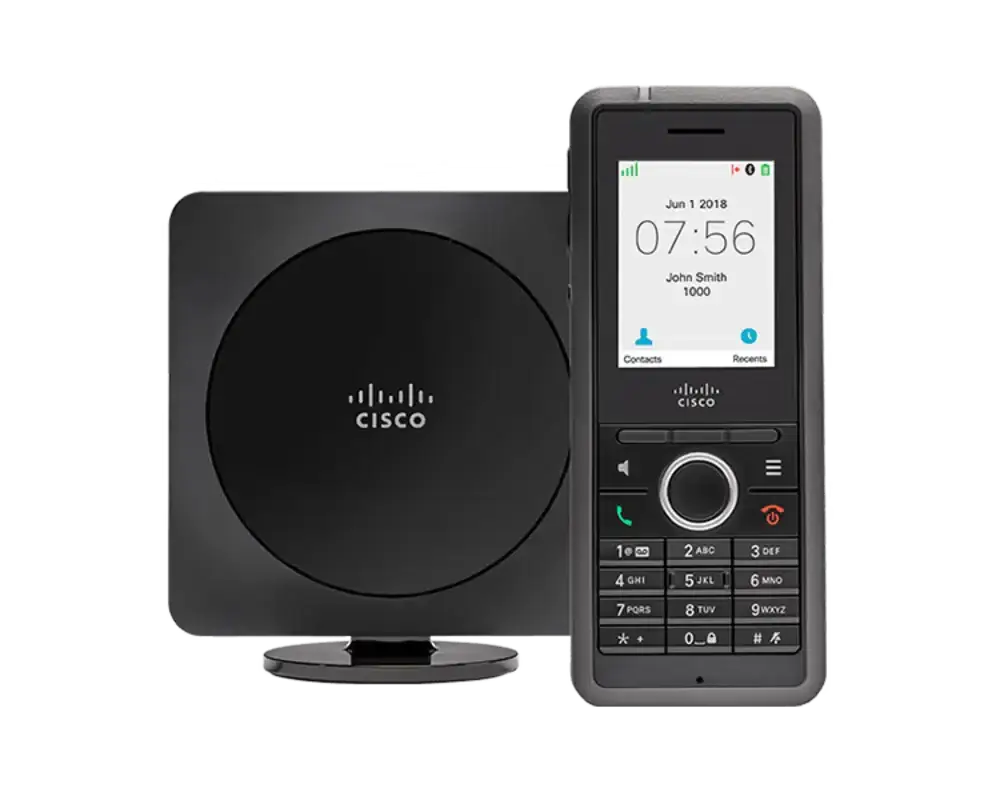Cisco IP DECT 6825 Phone Bundle with DBS-210 Multi-Cell Base Station 3PCC CP-6825-3PC-BUN-NA - New