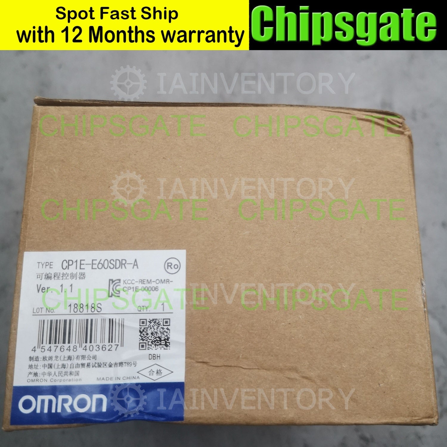 Omron PLC CP1E-E60SDR-A