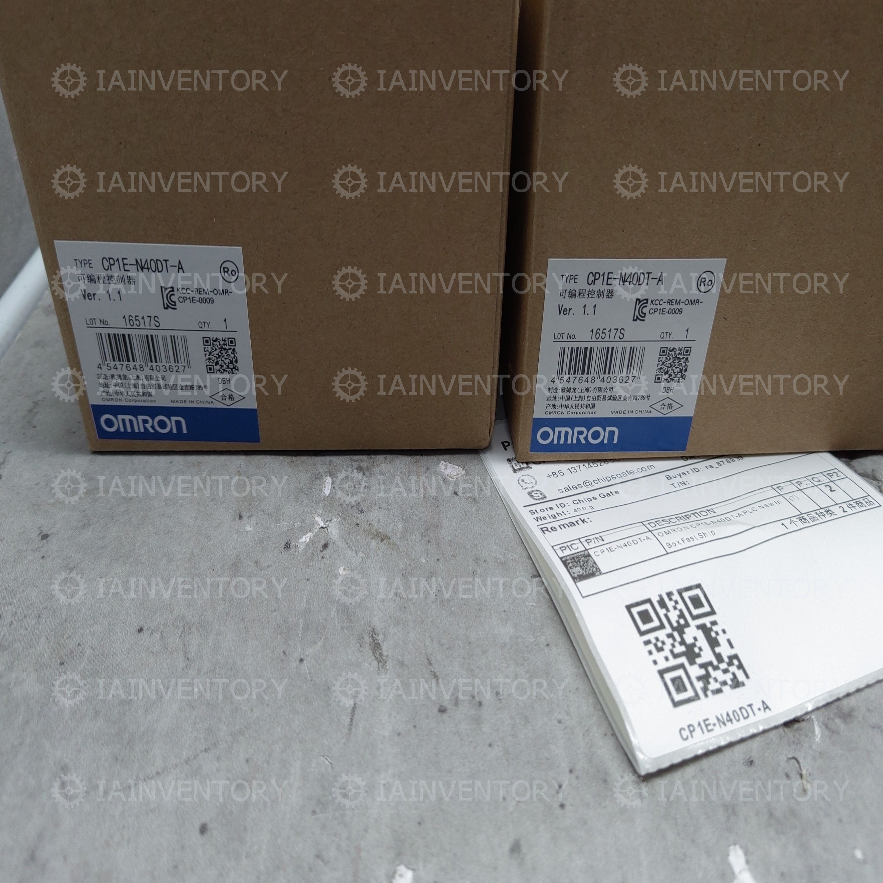 OMRON CP1E-N40DT-A PLC