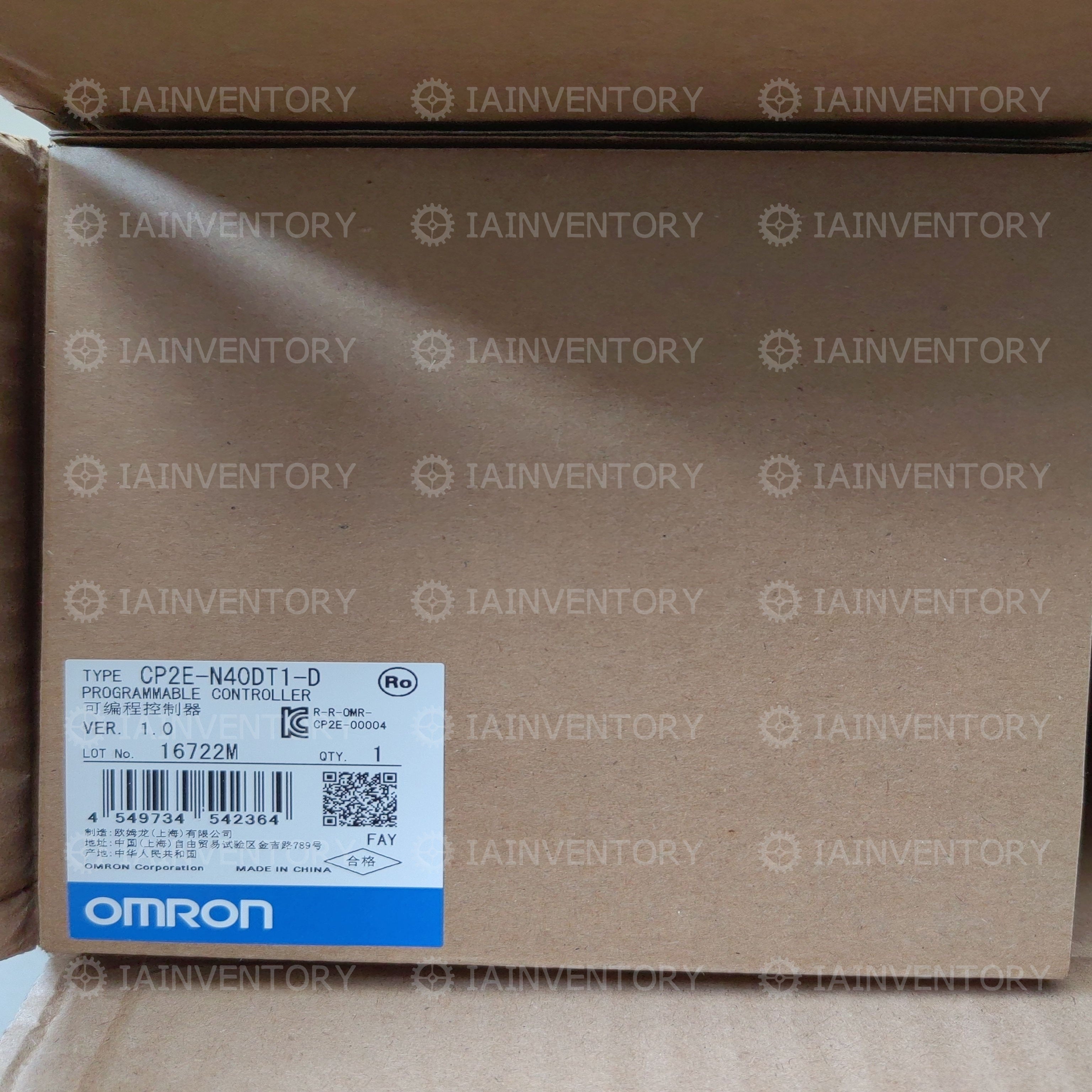 CP2E-N40DT1-D PLC Model CP2EN40DT1D 1PC