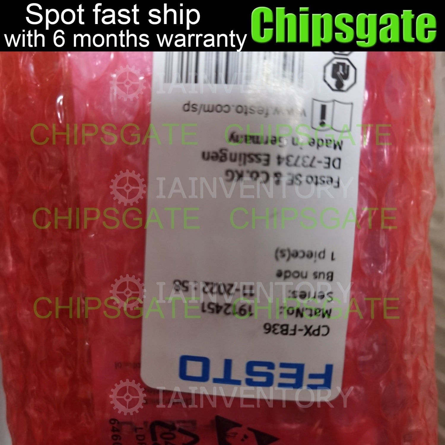 Festo CPX-FB36 Ethernet Communication Module 1912451