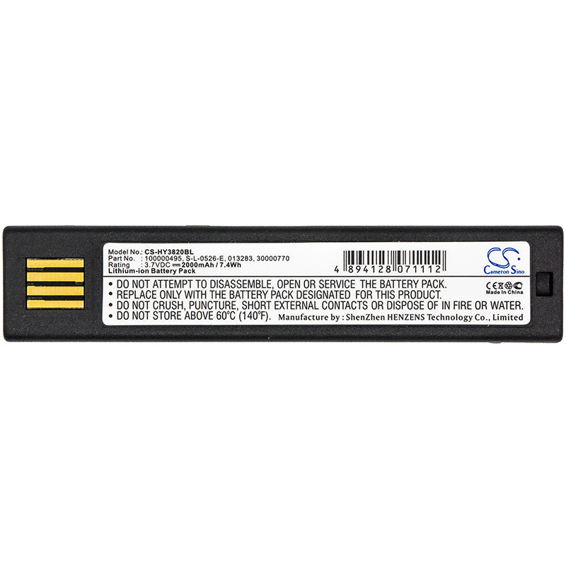 Honeywell 1202g 3820 3820i 4620 4820 4820i 2000mAh Replacement Battery-3