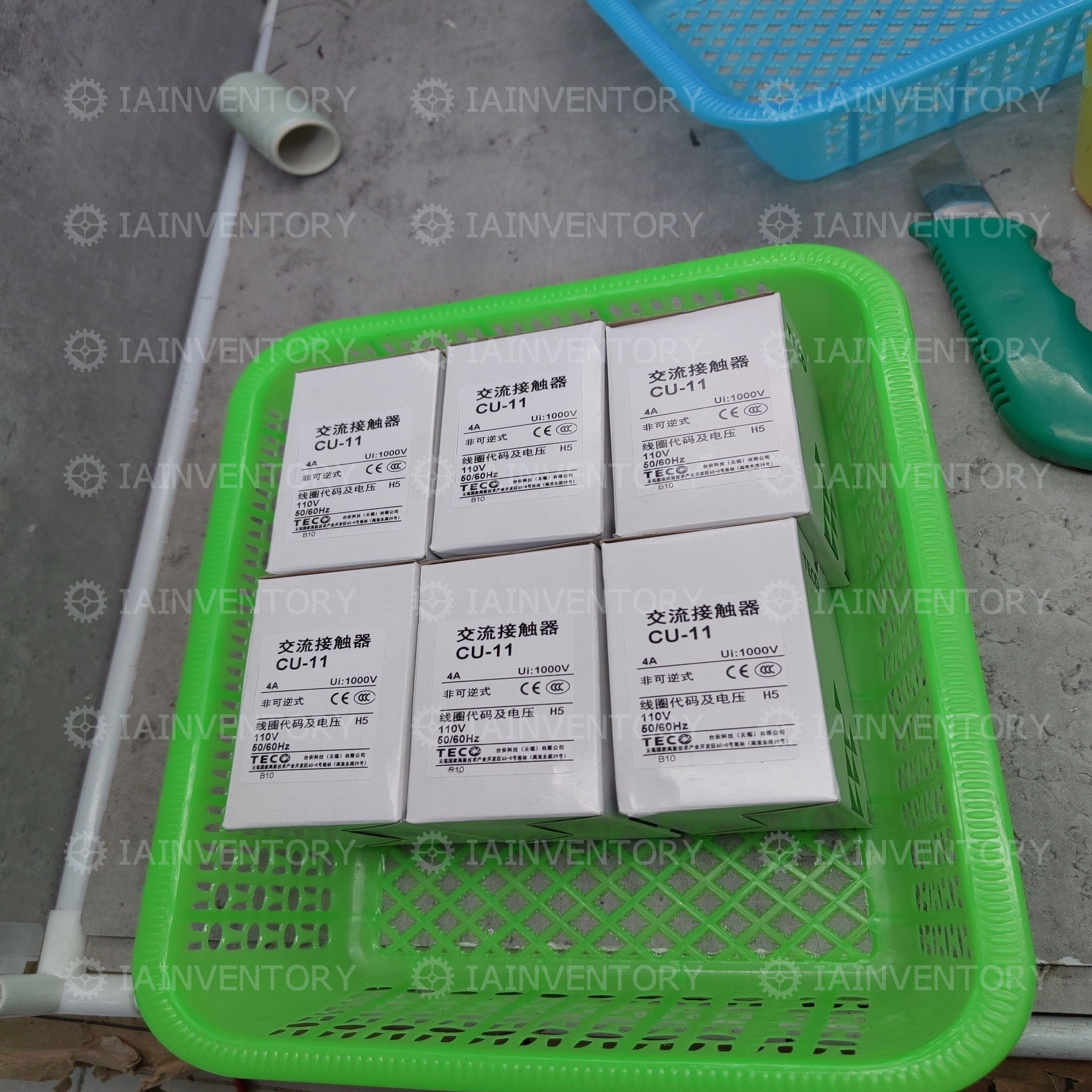 TECO AC Contactor CU-11 3A1a 110VAC