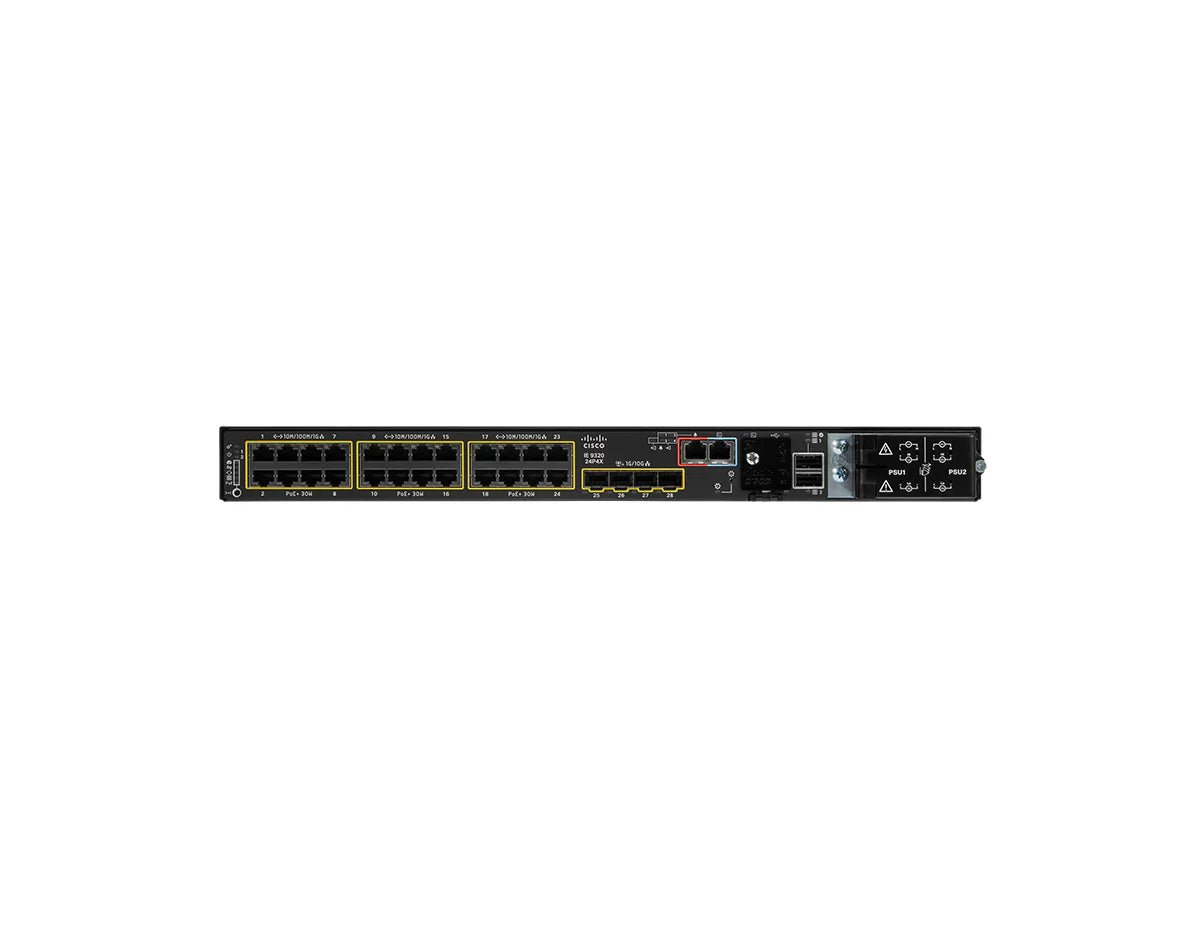 Cisco Catalyst IE-9320-24P4X-A Industrial Switch 24xGE PoE+ 4x10G SFP+