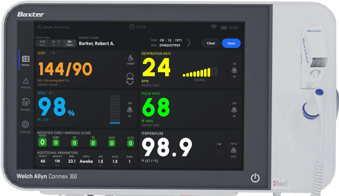 Baxter Connex 360 Vital Signs Monitor