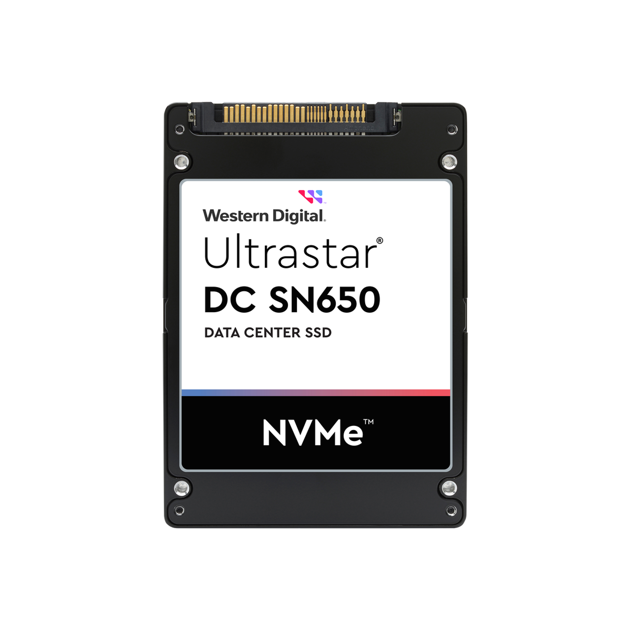 Western Digital Ultrastar DC SN650 WUS5EA176ESP5E3 7.68TB 1 DWPD PCIe Gen 4.0 x4 8GB/s 3D TLC U.3 NVMe 2.5in Solid State Drive