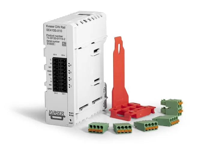Kvaser DIN Rail SE410S-X10