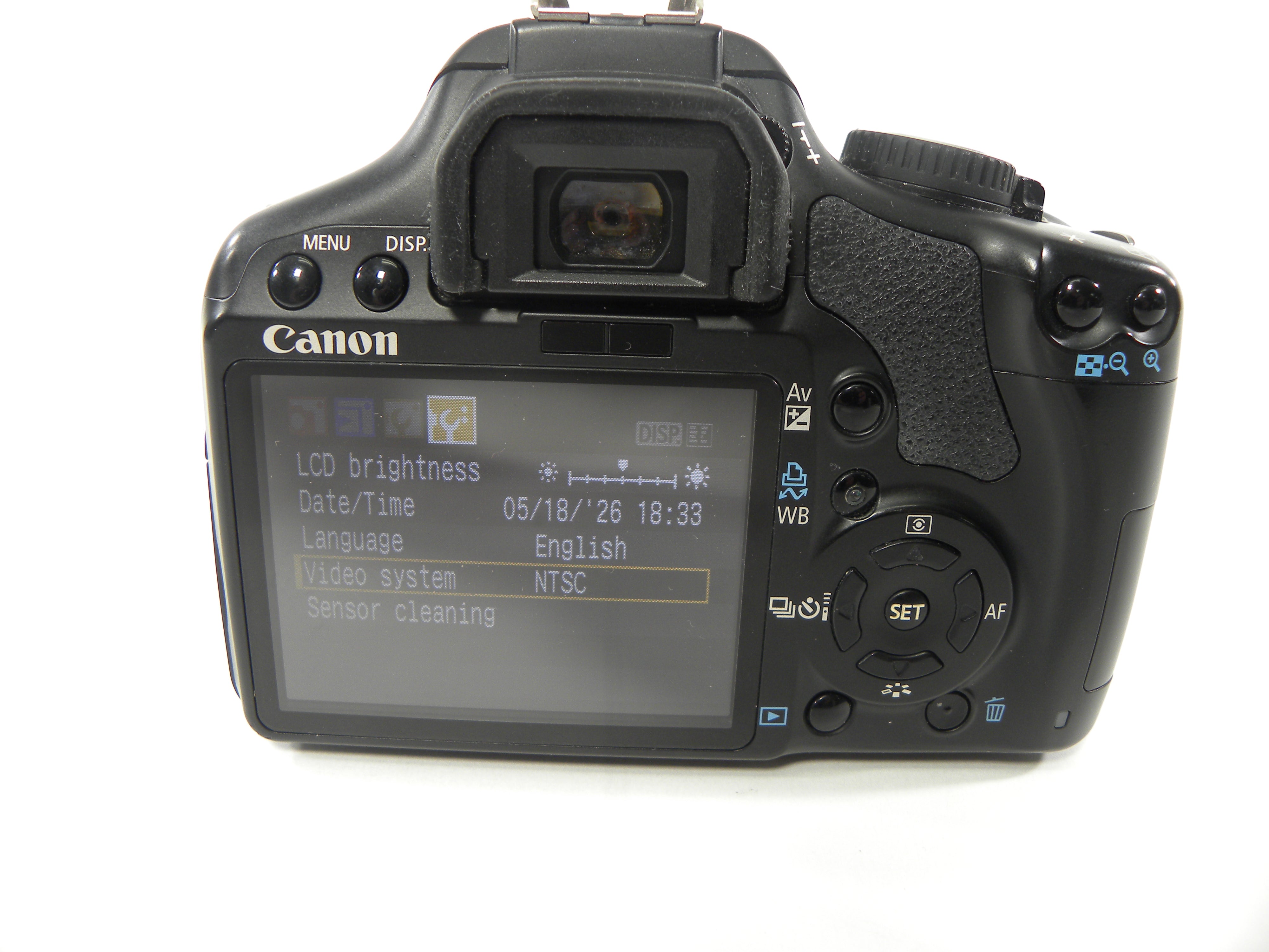 Canon EOS Rebel XSi 12.2mp Digital SLR w/EF-S 18-55 f3.5-5.6 IS