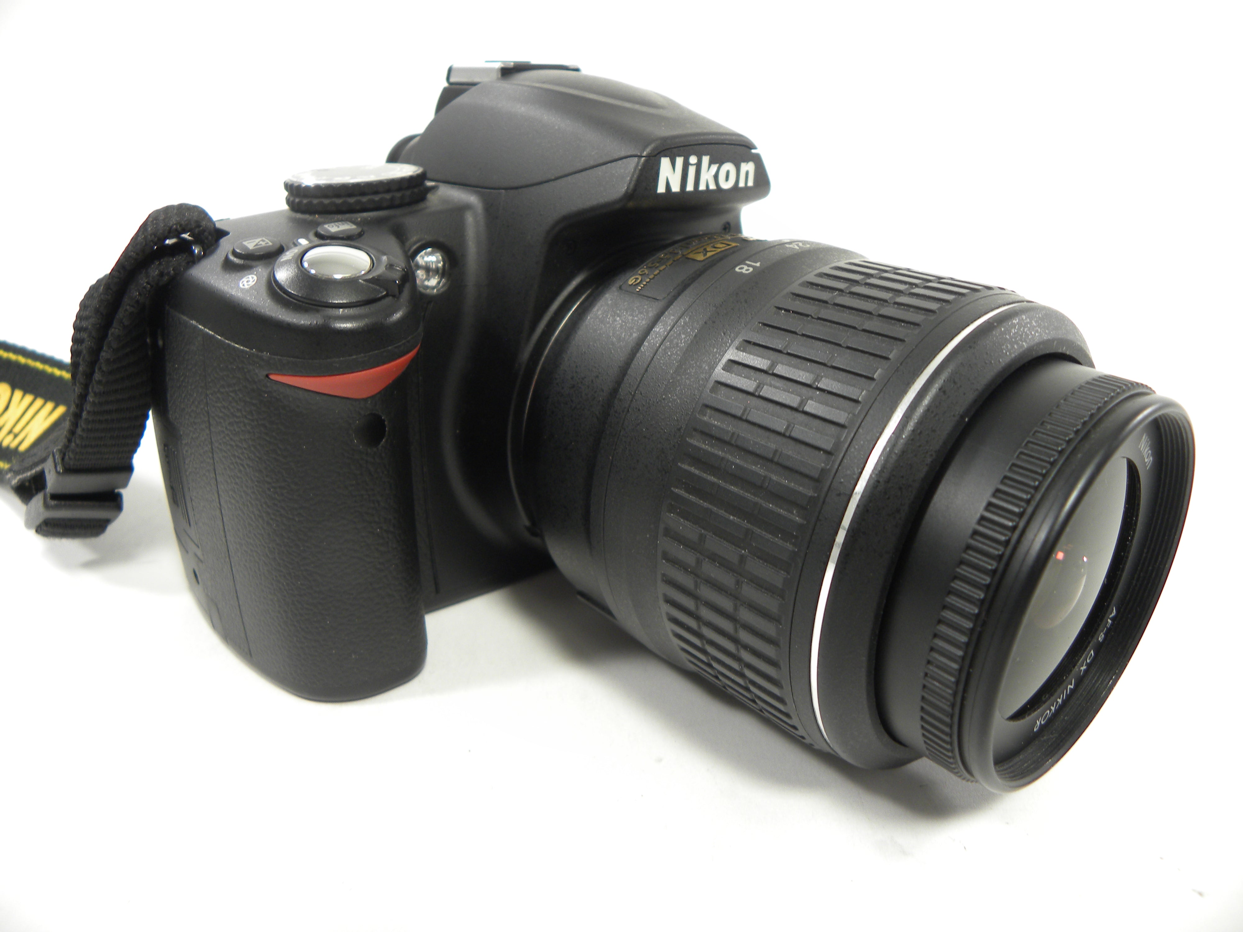 Nikon D3000 10mp Digital SLR w/Nikkor AF-S 18-55mm Shutter Ct. 5,499