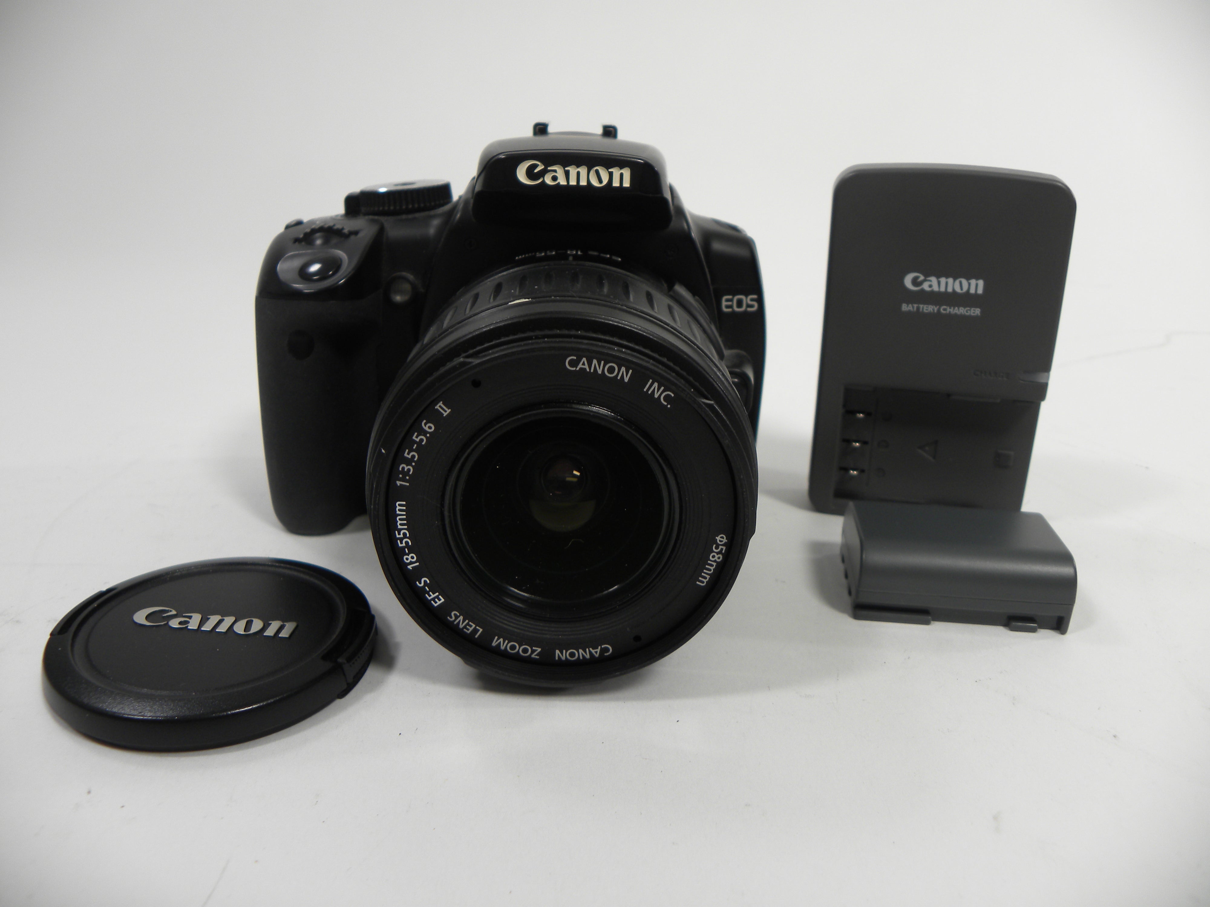 Canon EOS Rebel XTi 10.1mp Digital SLR w/EF-S 18-55mm f3.5-5.6 II