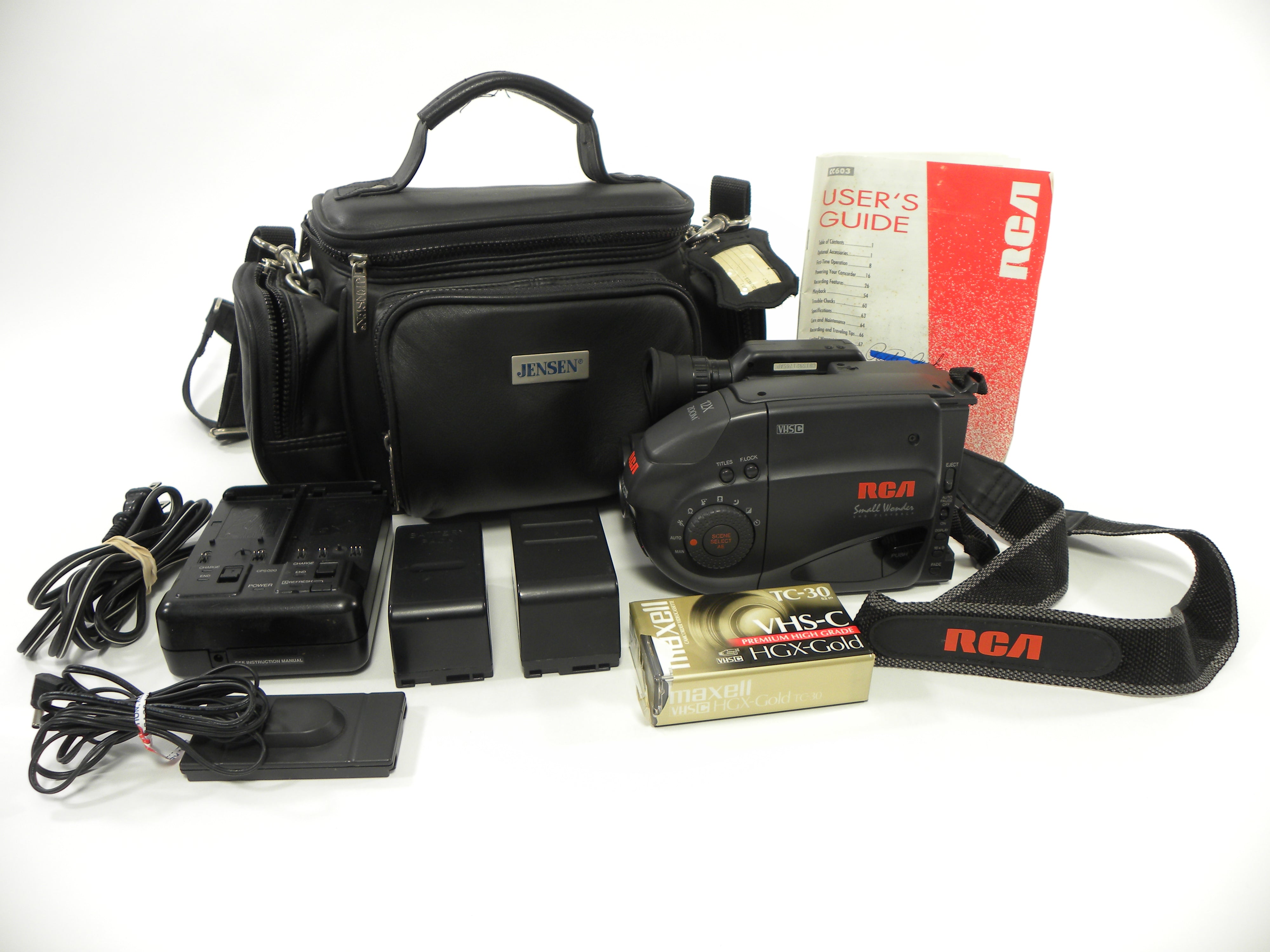 RCA CC603 VHS-C Camcorder