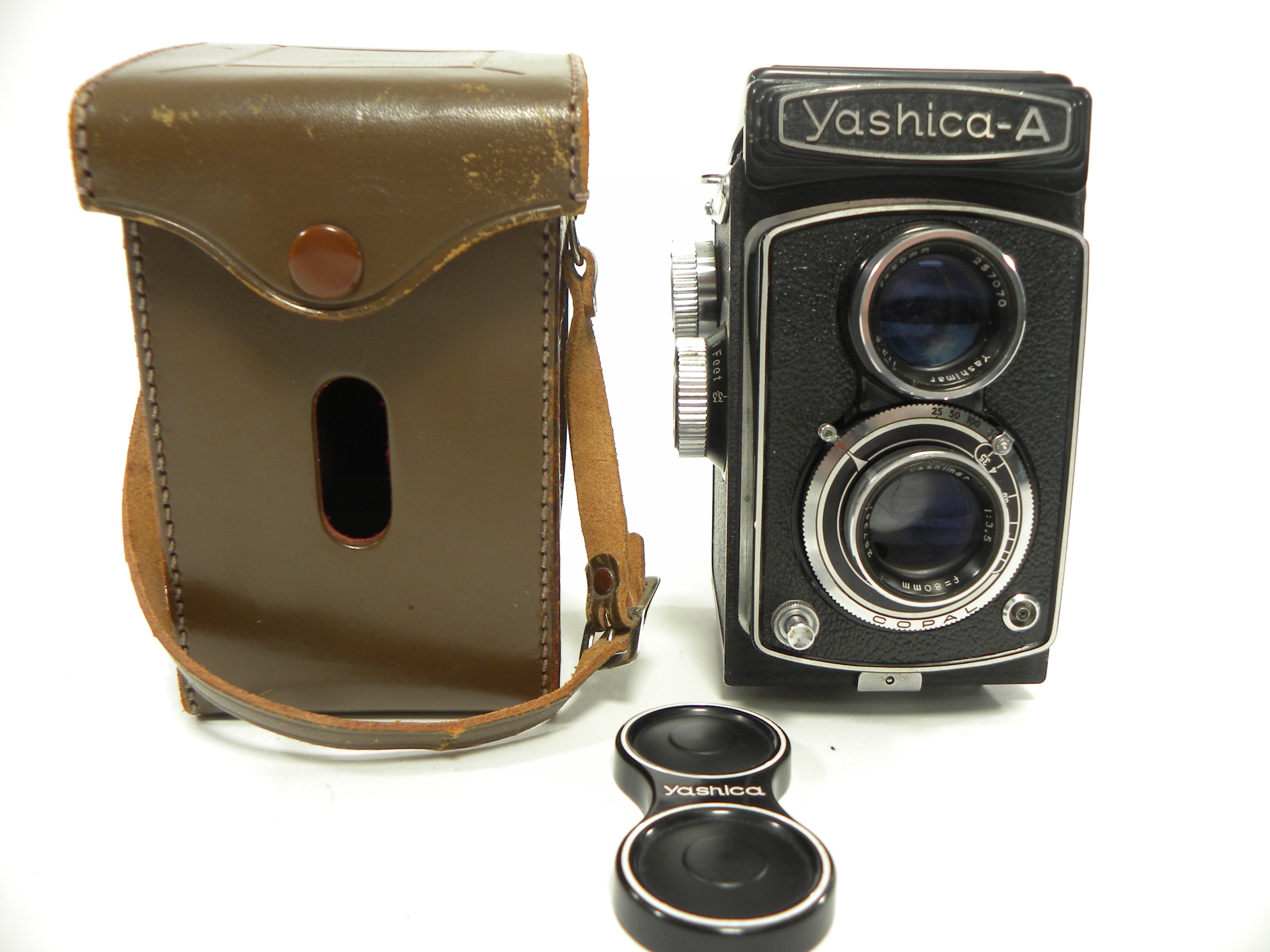 Yashica-A Twin Lens Reflex Camera
