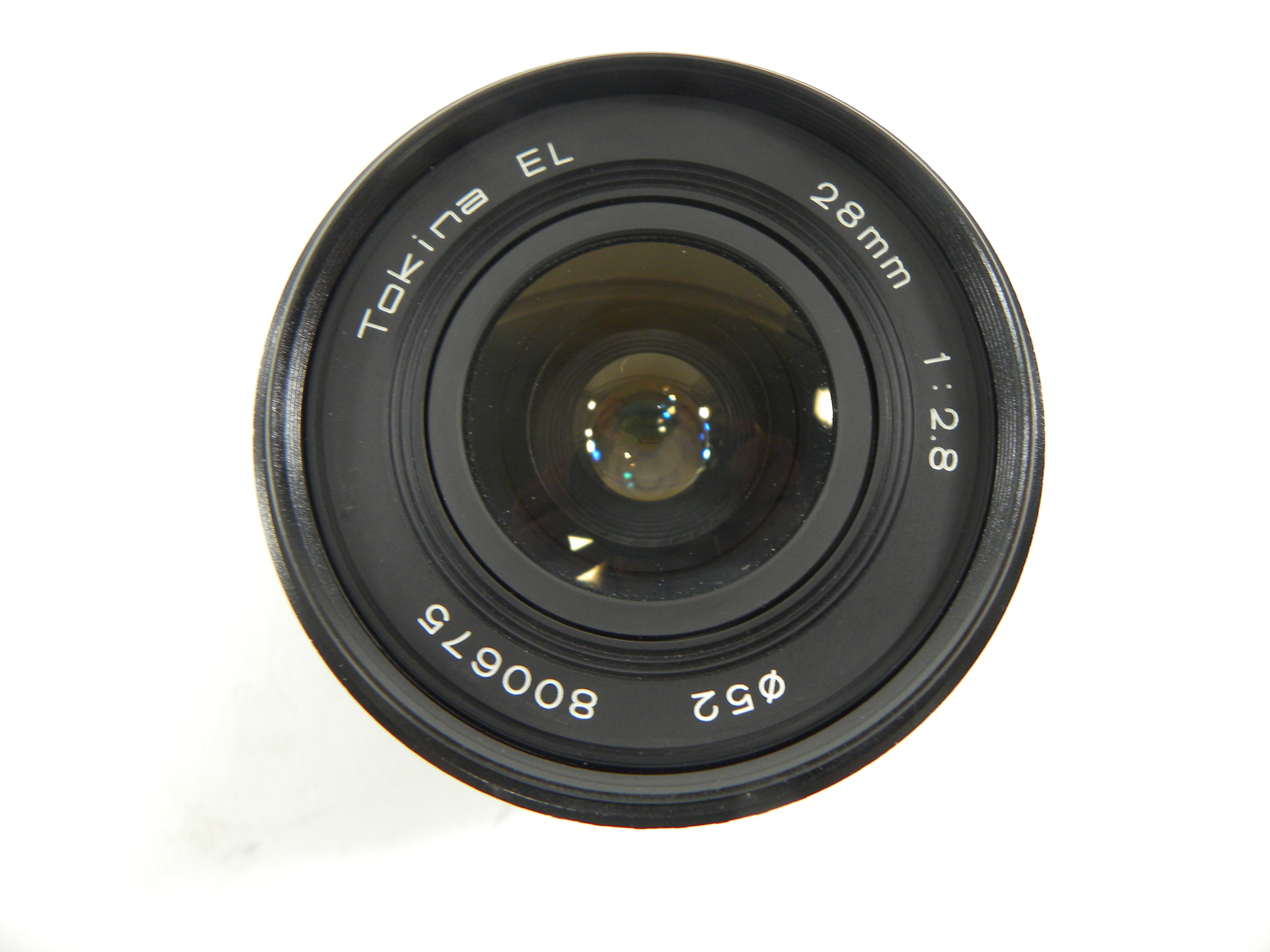 Tokina EL 28mm f2.8 Canon FD Mount