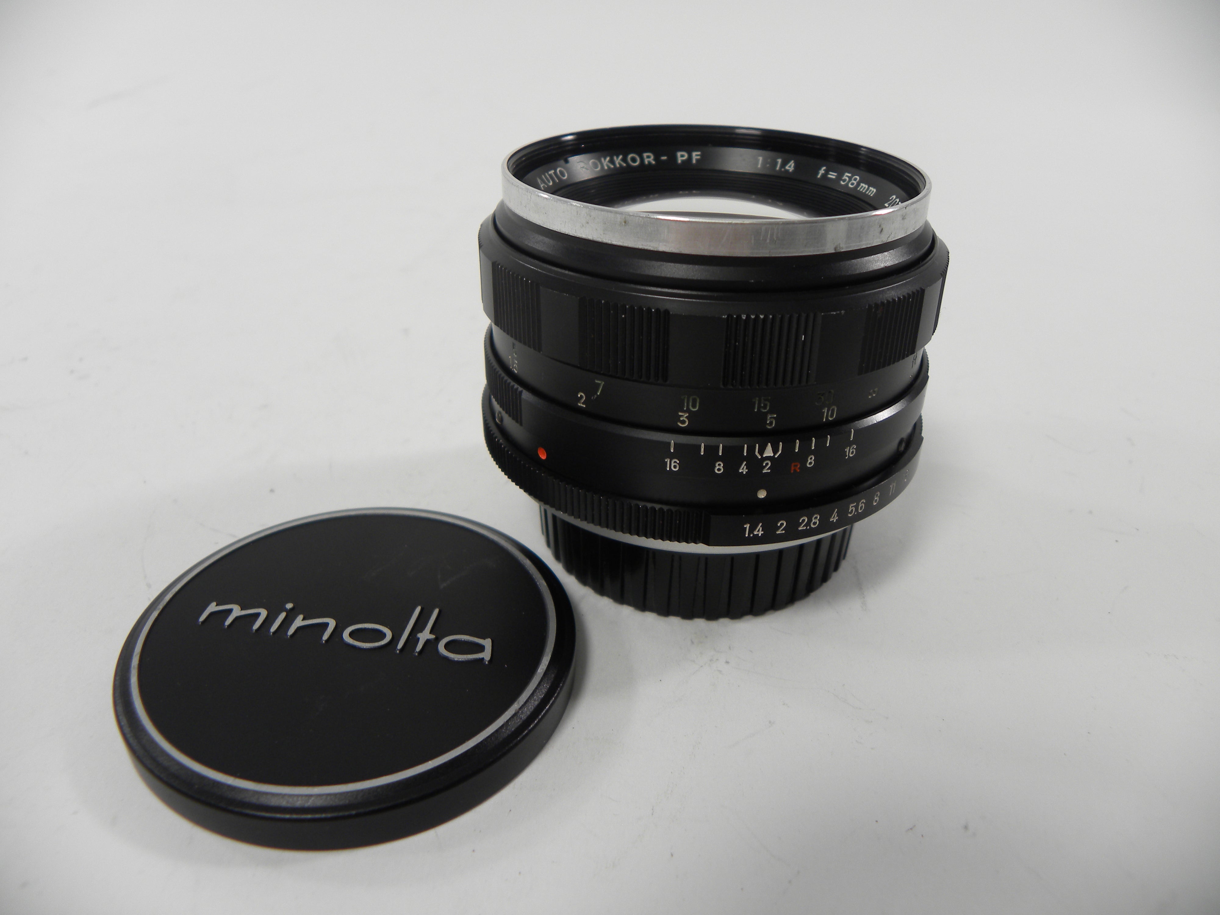 Minolta Rokkor-PF Auto 58mm f1.4