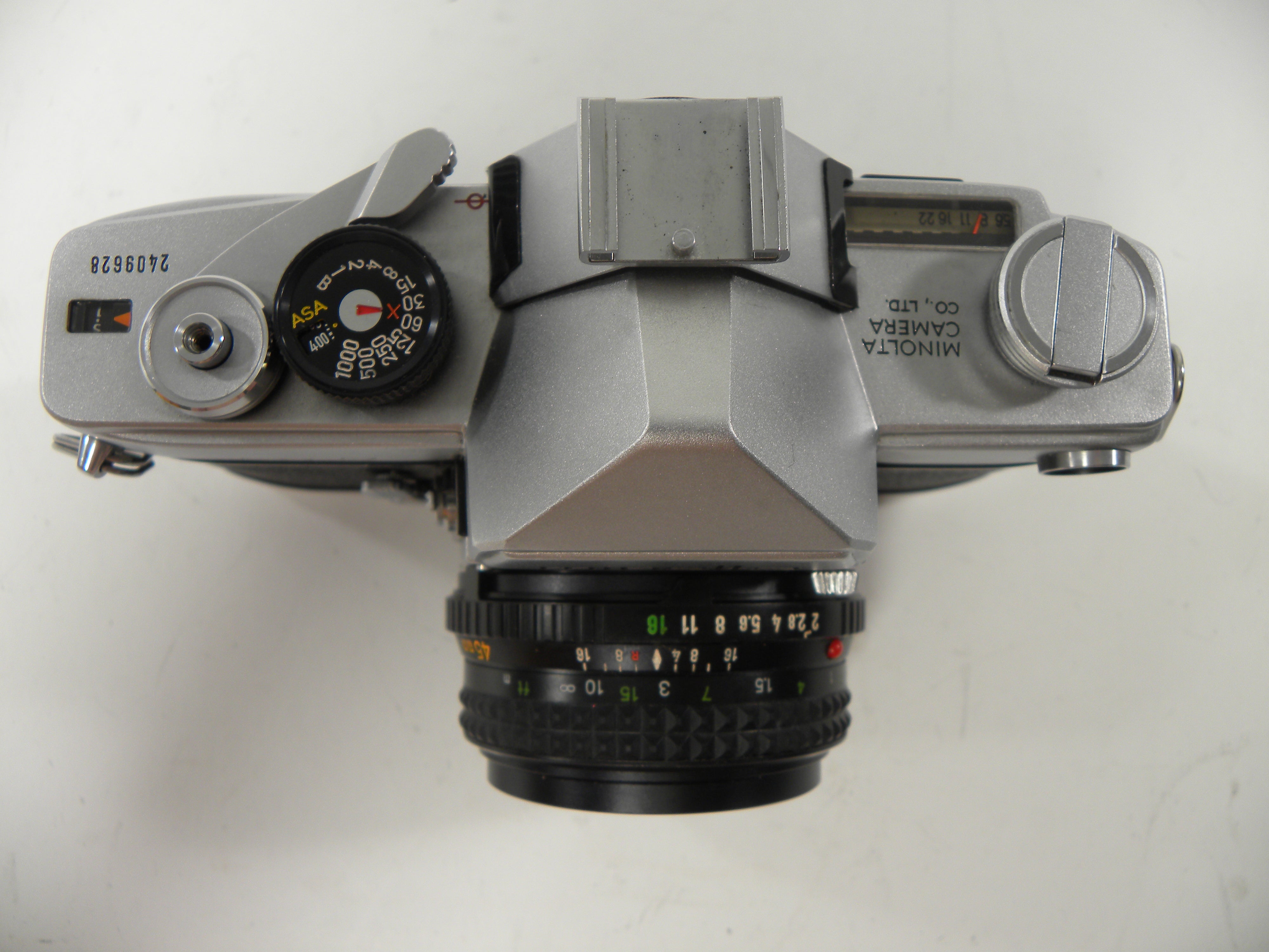 Minolta SR-7 35mm SRL w/Minolta MD 45mm f2