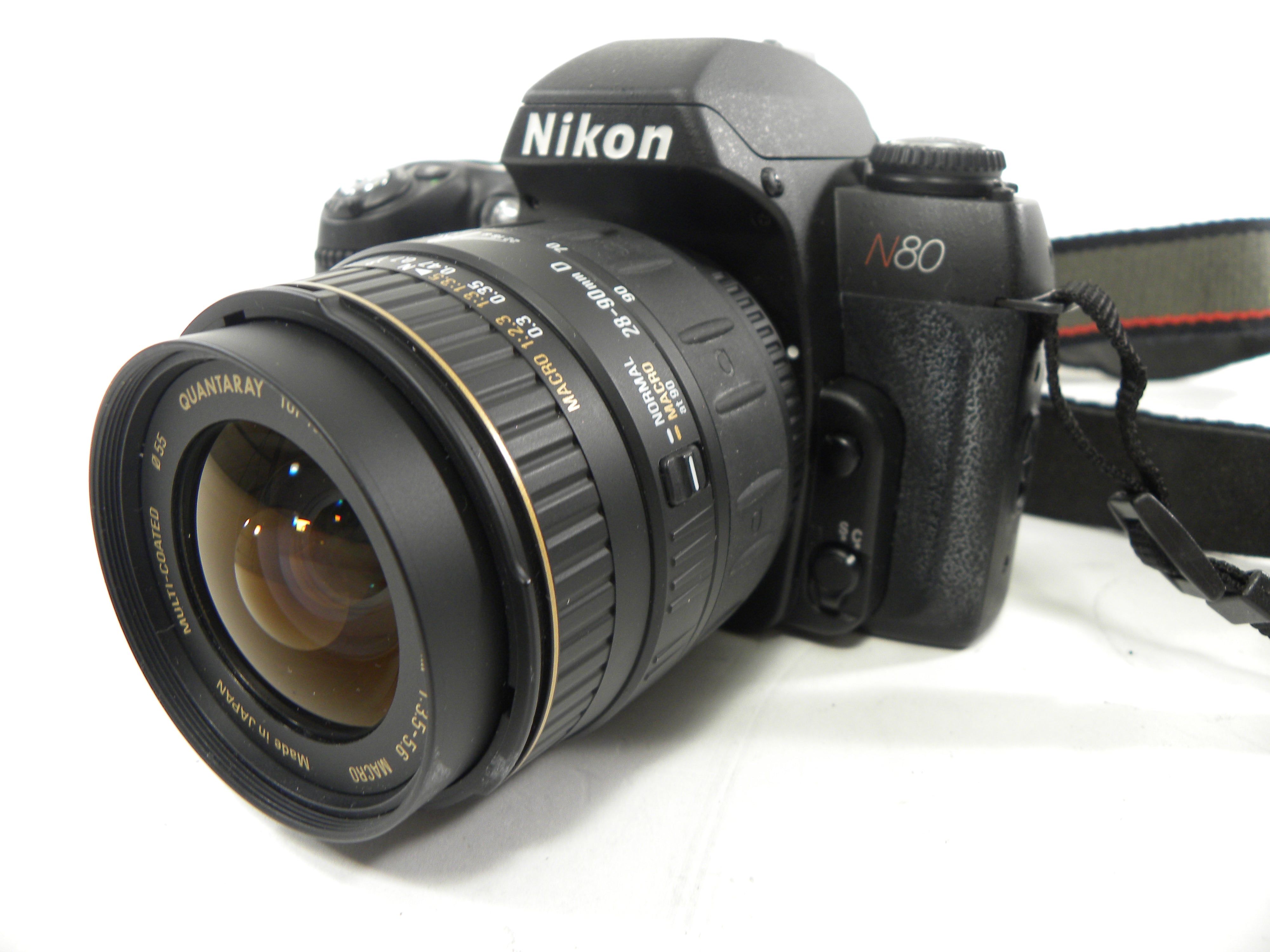 Nikon N80 35mm SLR w/Quantaray 28-80mm f3.5-5.6