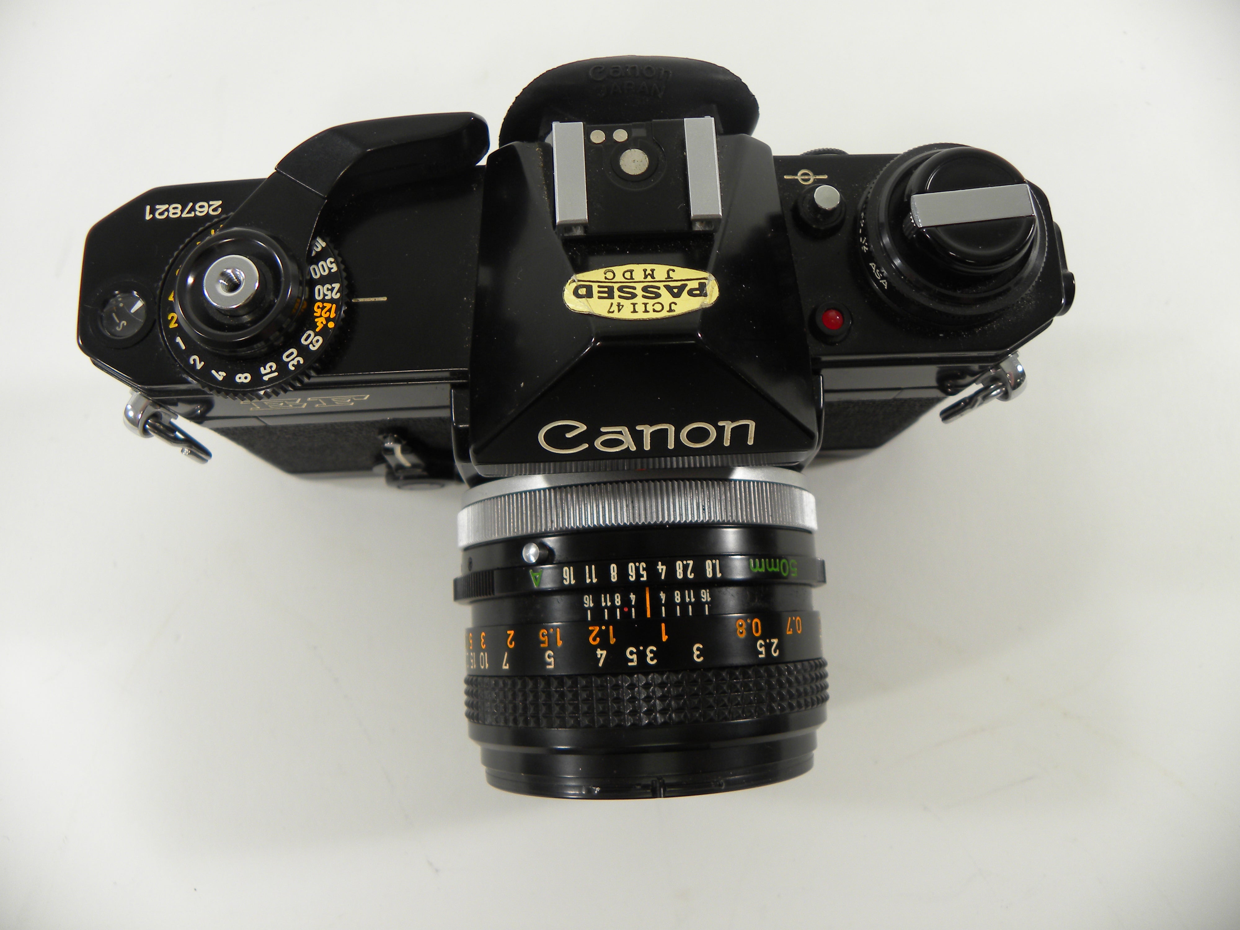 Canon EF 35mm SLR w/FD 50mm F1.8 S.C. AS IS No Returns !