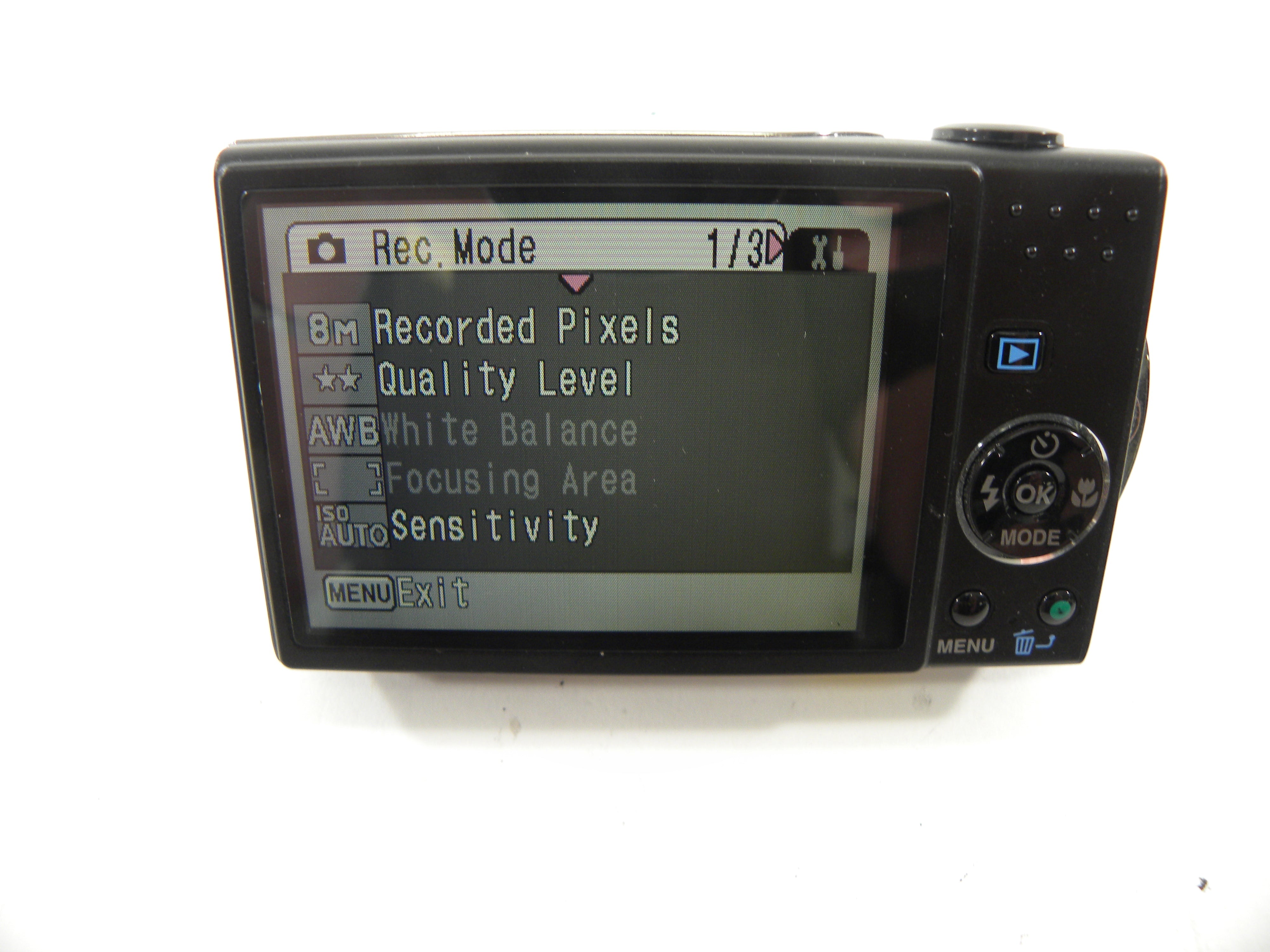 Pentax Optio V 10 8.0mp Digital Camera