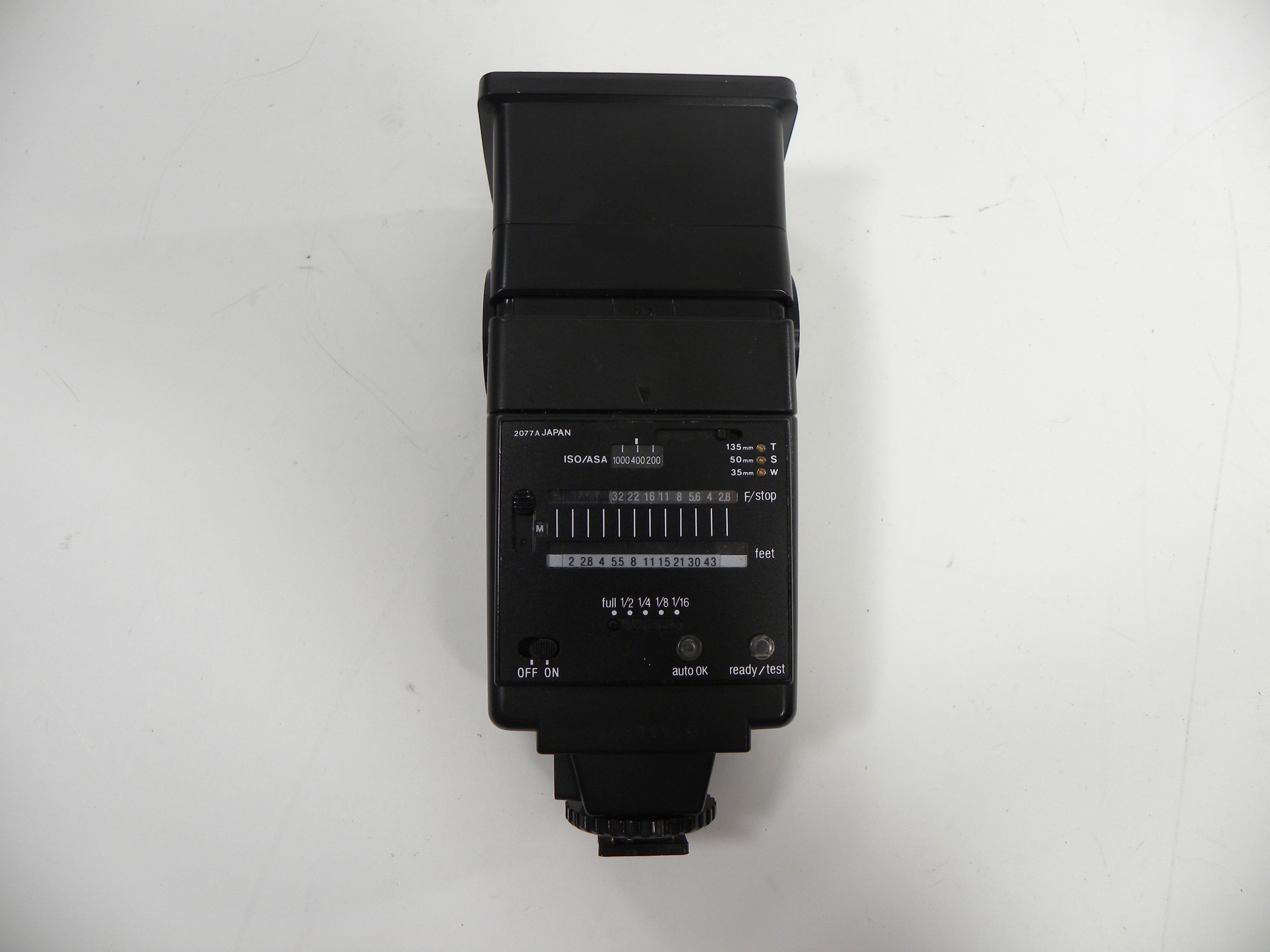 Sunpak Auto Zoom 333 Thyristor Universal Shoe Mount Flash