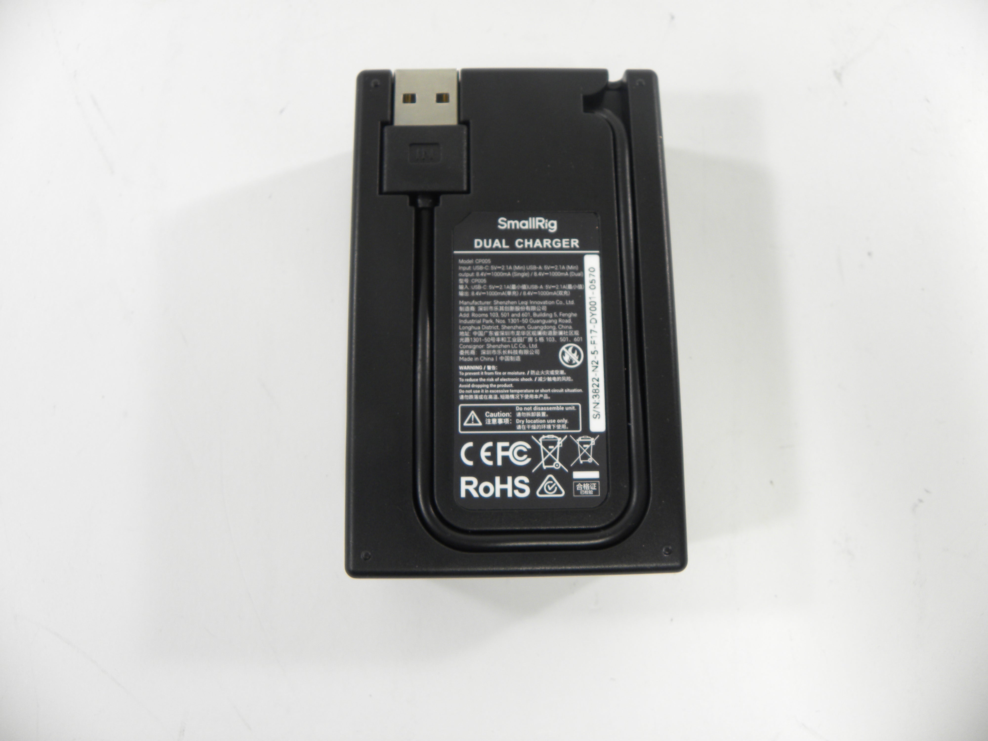 Small Rig NP-W235 Dual Charger w/2 Batteries for Fujifilm GFX100RF