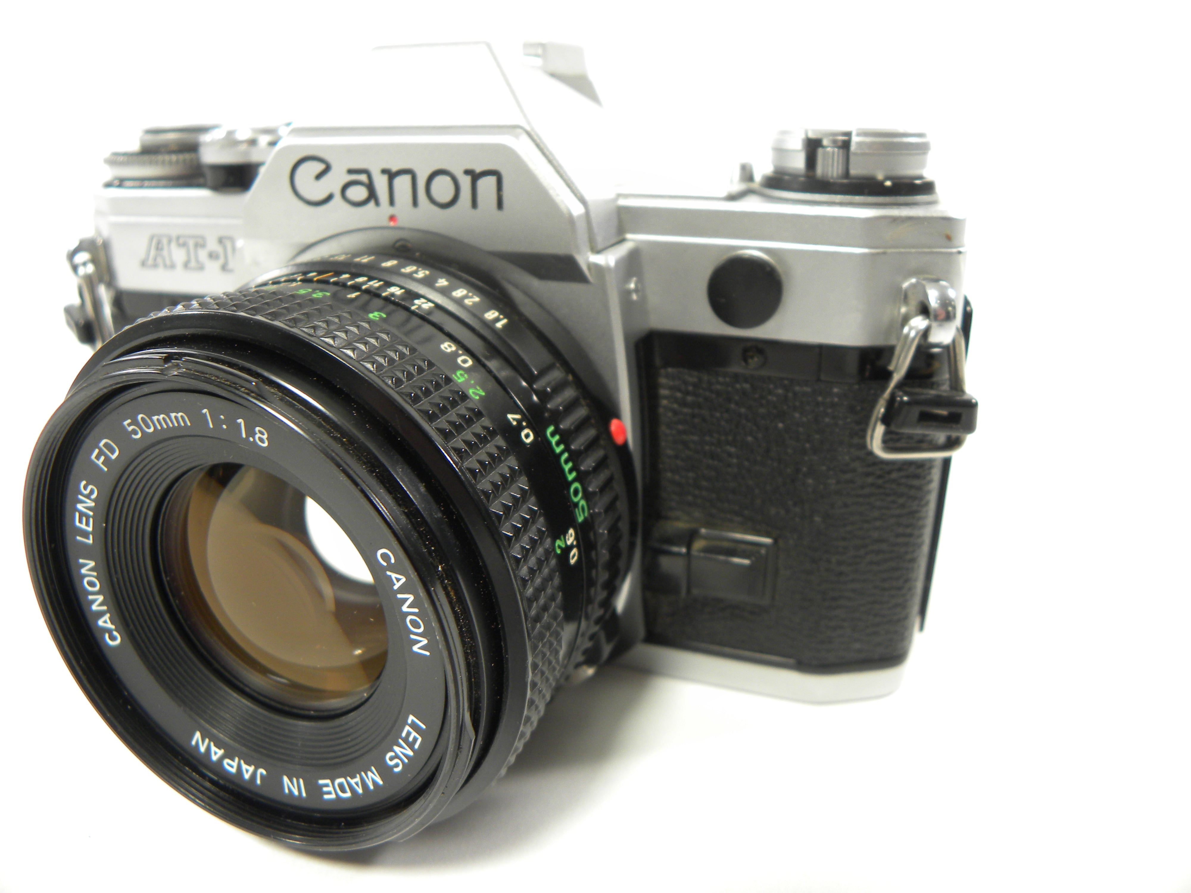 Canon AT-1 35mm SLR camera w/FD 50mm f1.8