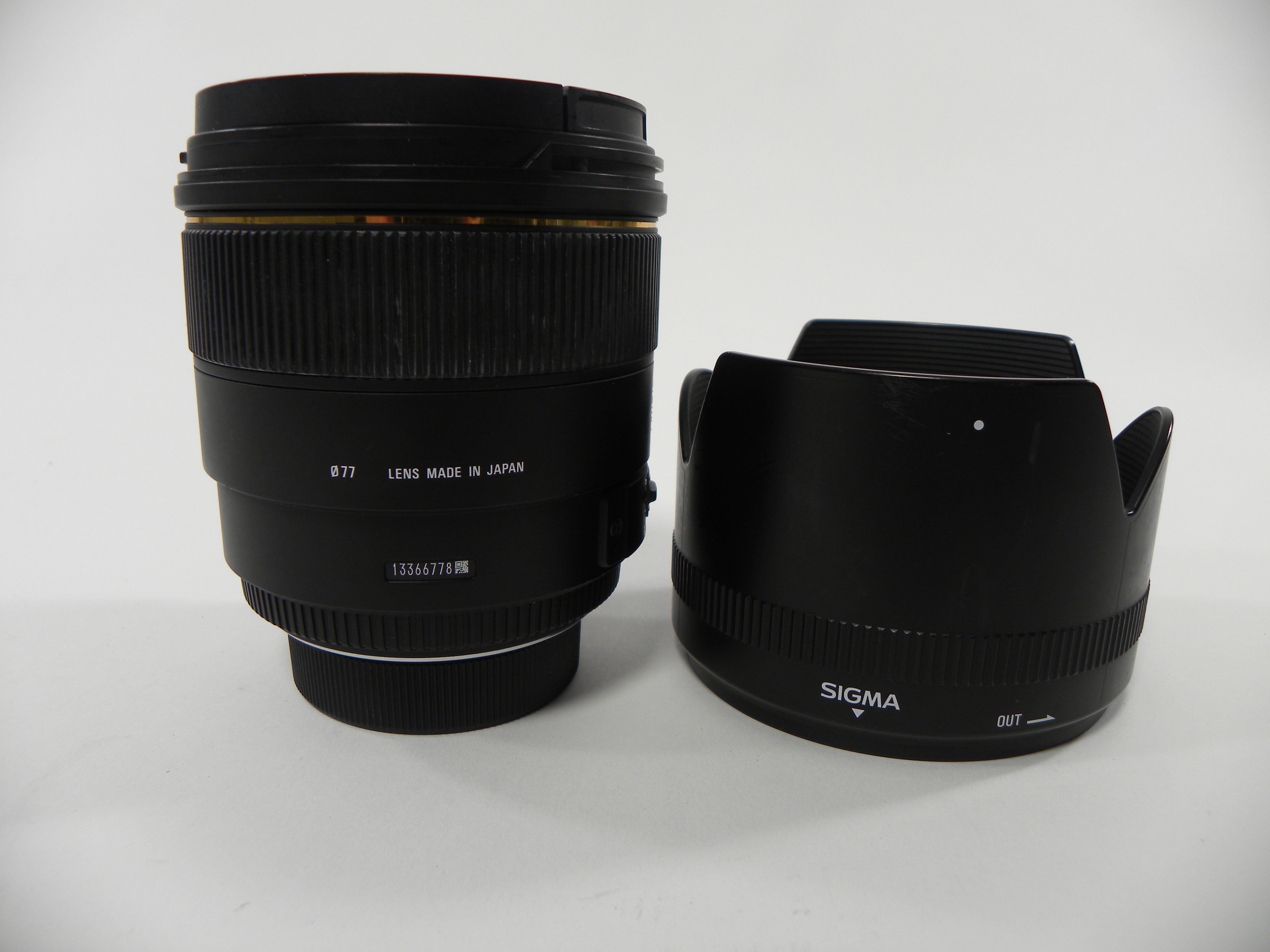 Sigma DG HSM EX 85mm f1.4 Nikon F Mount