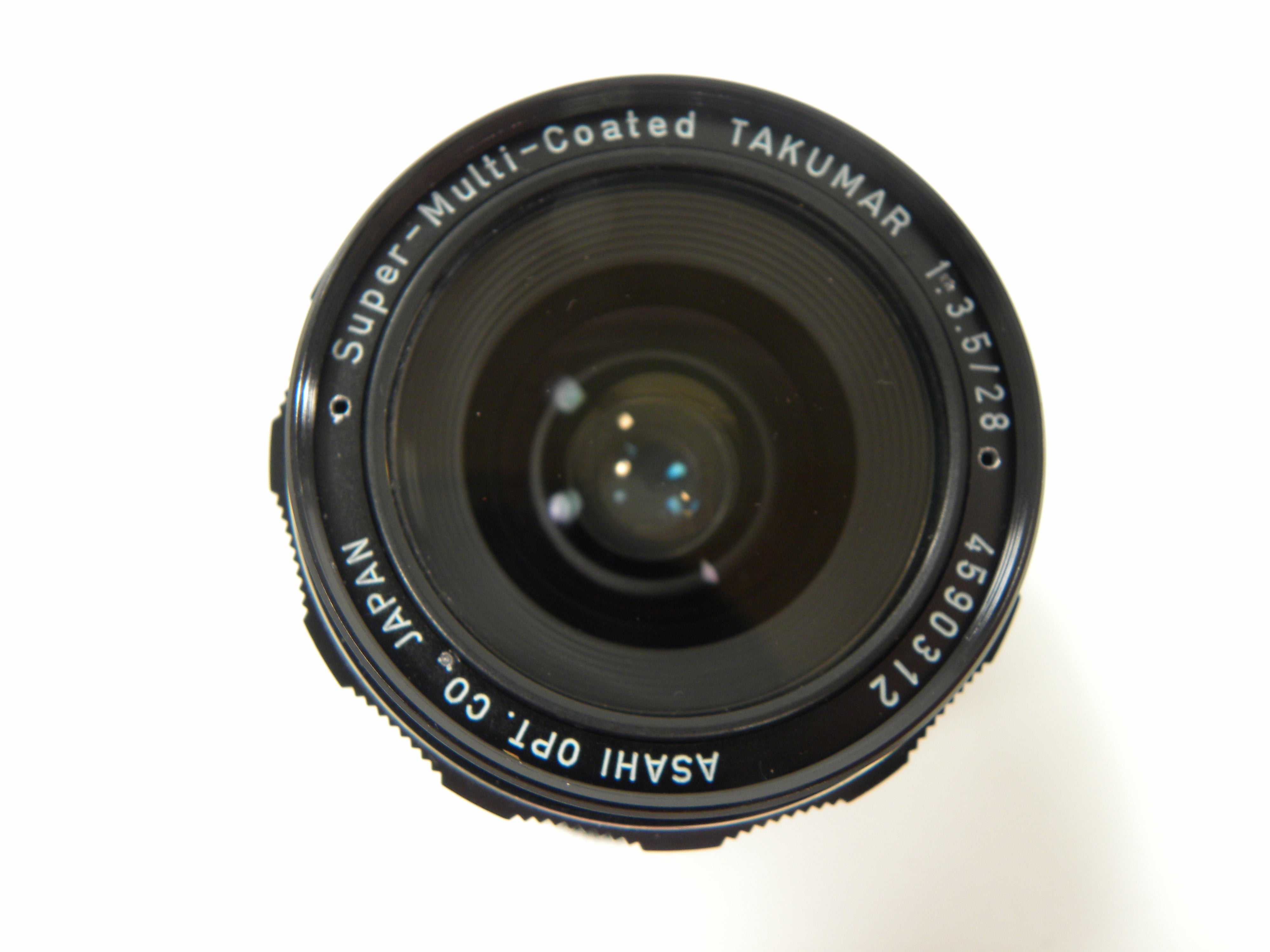 Pentax Takumar Super MC 28mm f3.5 M42 Mount