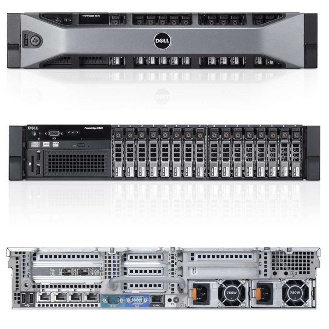 8x 2.5" Rack Chassis | Dell PowerEdge R820