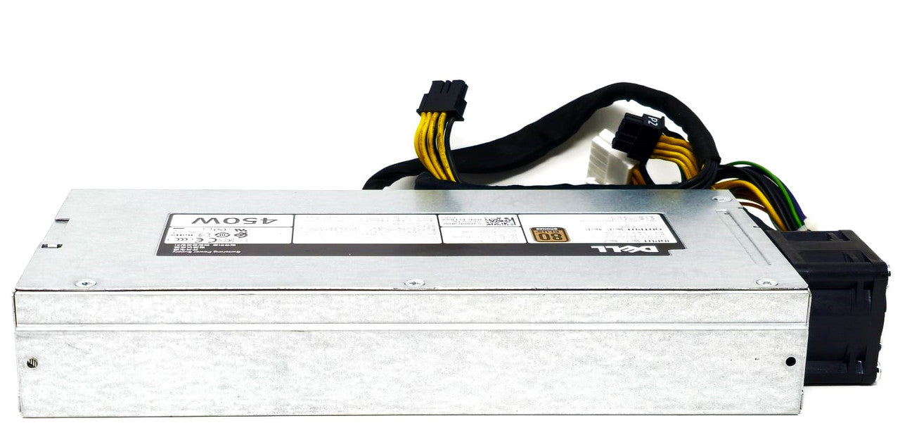 D450E-S0 - 450W Cabled Non Redundant Power Supply for PowerEdge R430 R440 Rack Server