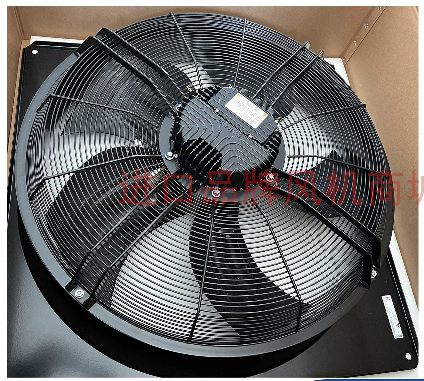 ebm-papst W3G800-GV01-01/F02 Square Plate Axial Fan 800mm 380/480v 4.5A 2980W 1090rpm