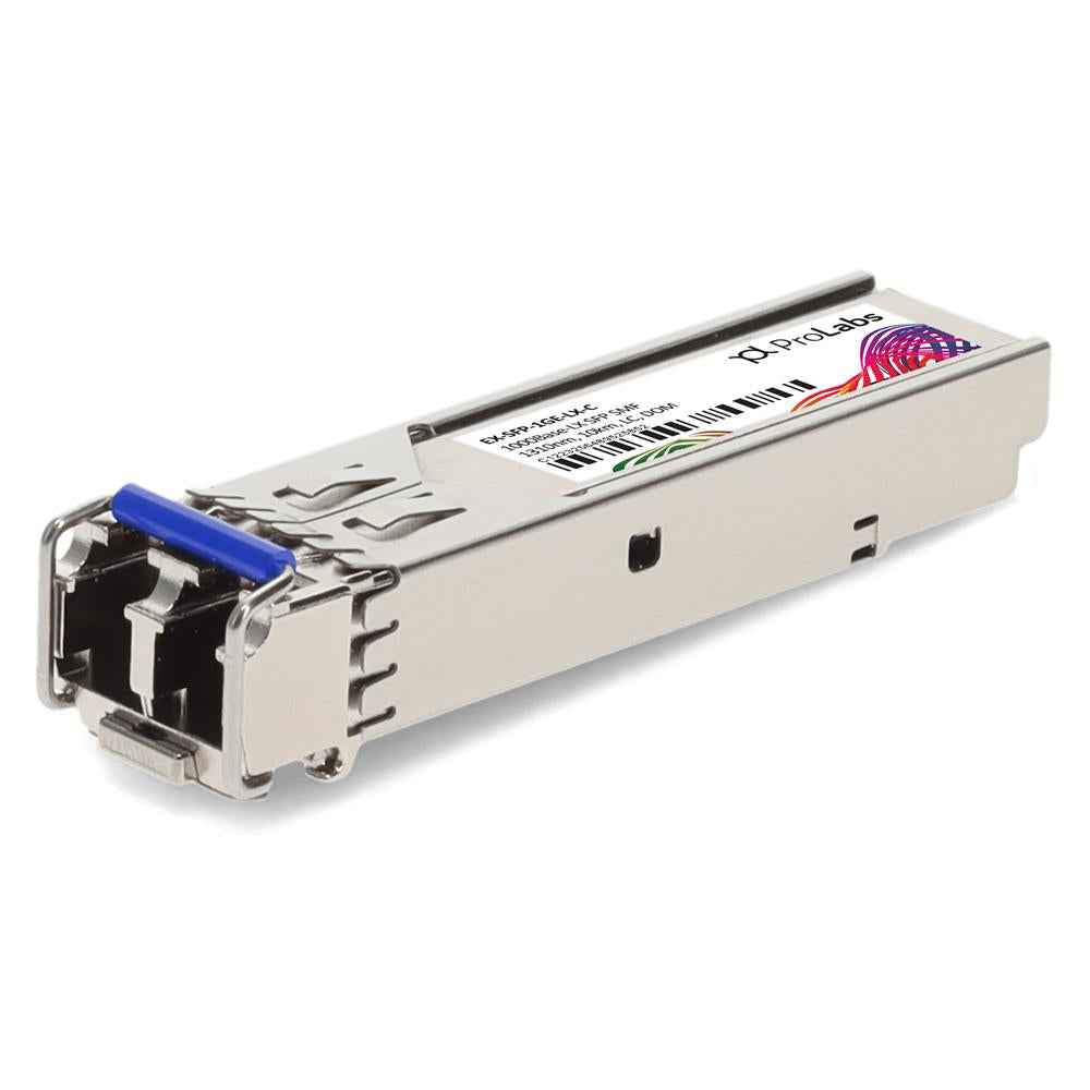 Picture of Juniper Networks® EX-SFP-1GE-LX Compatible TAA 1000Base-LX SFP Transceiver (SMF, 1310nm, 10km, LC, DOM)