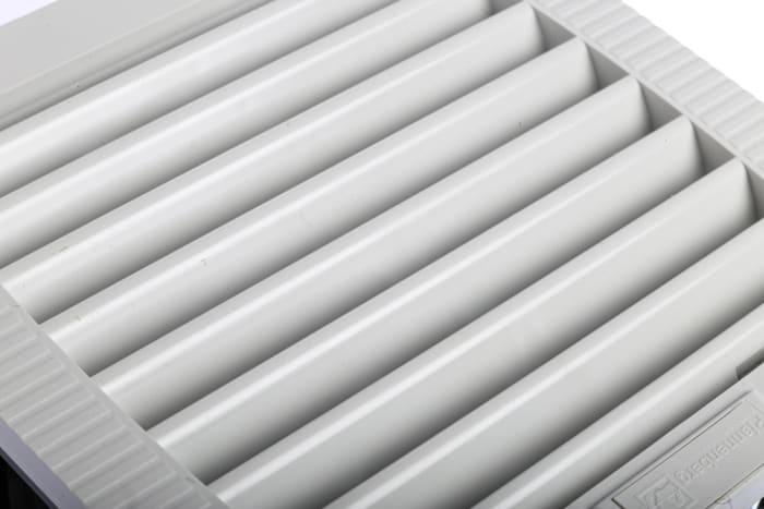 Pfannenberg PF 22.000 Series Filter Fan, 115 V ac, AC Operation, 61m³/h Filtered, 178.5m³/h Unimpeded, IP54, 145 x 145mm