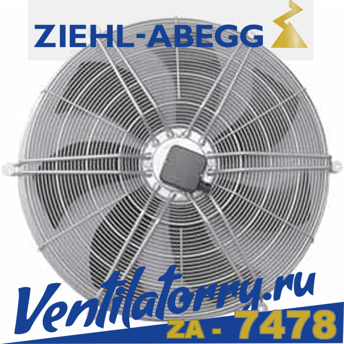 FE080-NDK.6K.V7 ZIEHL-ABEGG Axial Fan