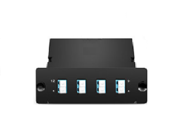 FHD MTP®-8 Cassette, 8 Fibers OS2 Single Mode, MTP® to 4x LC Duplex (Blue), 0.35dB max