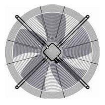 FL035-4EK.2C.V5P ZIEHL-ABEGG Axial Fan 0.17kW 230V 0.78A 1370rpm