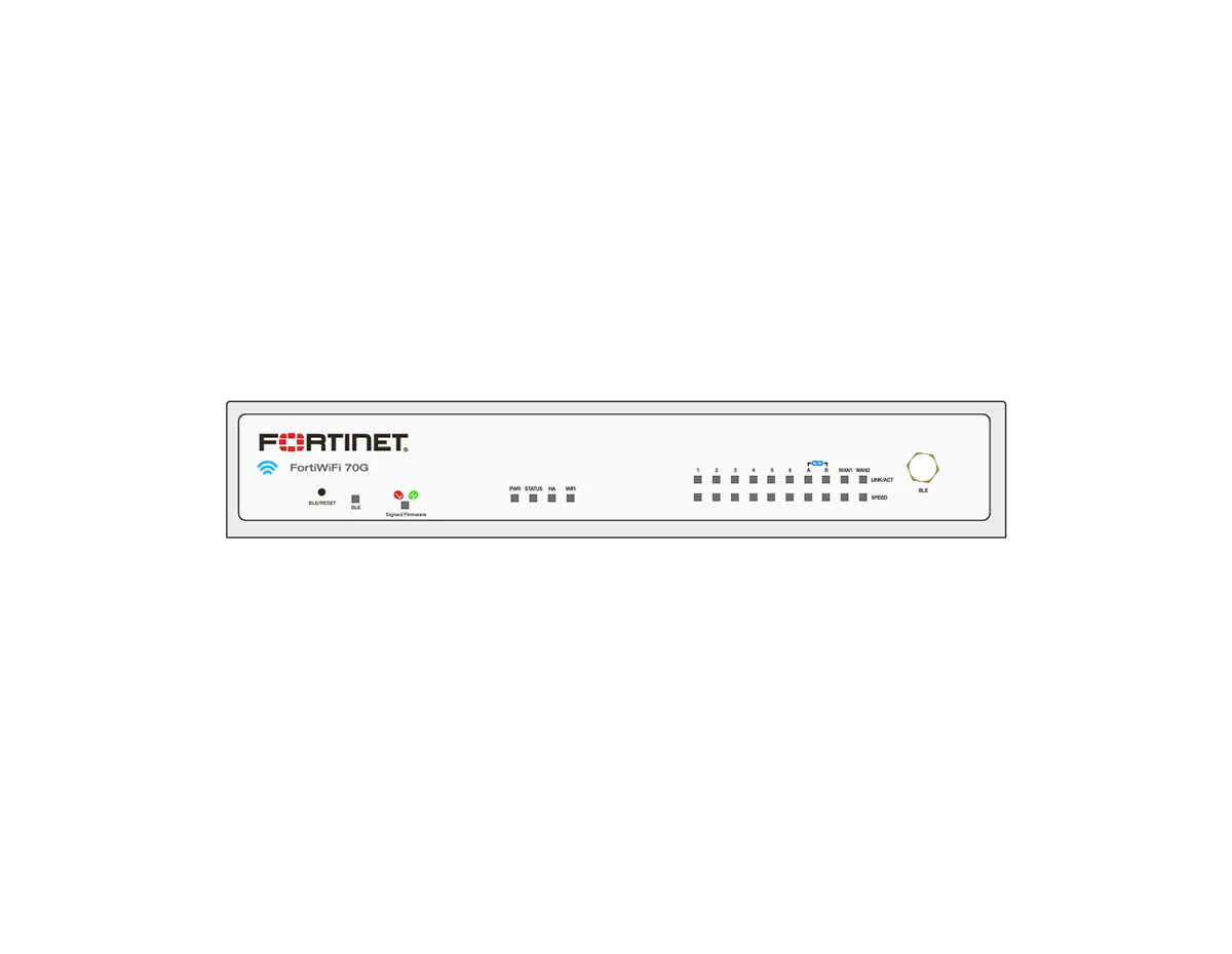 Fortinet FortiWiFi 70G Firewall + 3 Year UTP Bundle