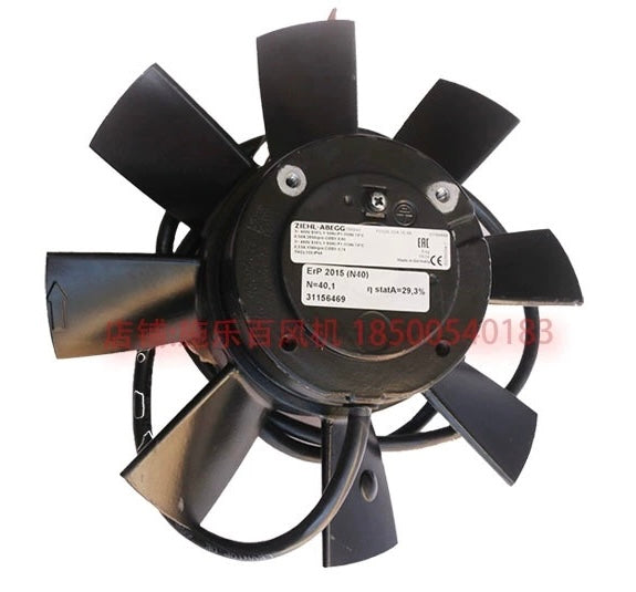 FC025-2DA.1E.A8 ZIEHL-ABEGG Axial Fan 3-400V 50/60HZ