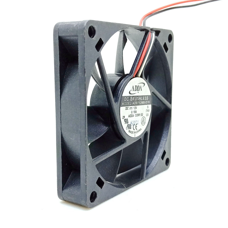 ADDA AD0712MB-D70 70x70x15mm 12V DC Axial Cooling Fan