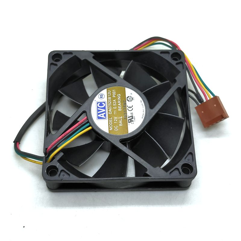 AVC DA07520B12U 75x75x20mm 12V DC Axial Cooling Fan