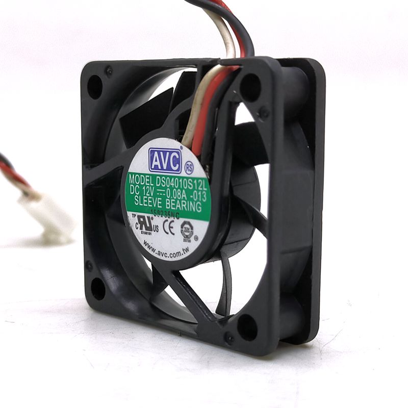 AVC DS04010S12L 40x40x10mm 12V DC Industrial Cooling Fan