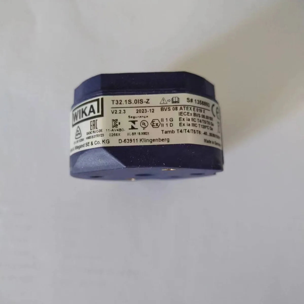 HART Protocol Digital Thermometer Transmission Module Industrial Temperature Sensor for Oil Water Indoor Outdoor Thermocouple