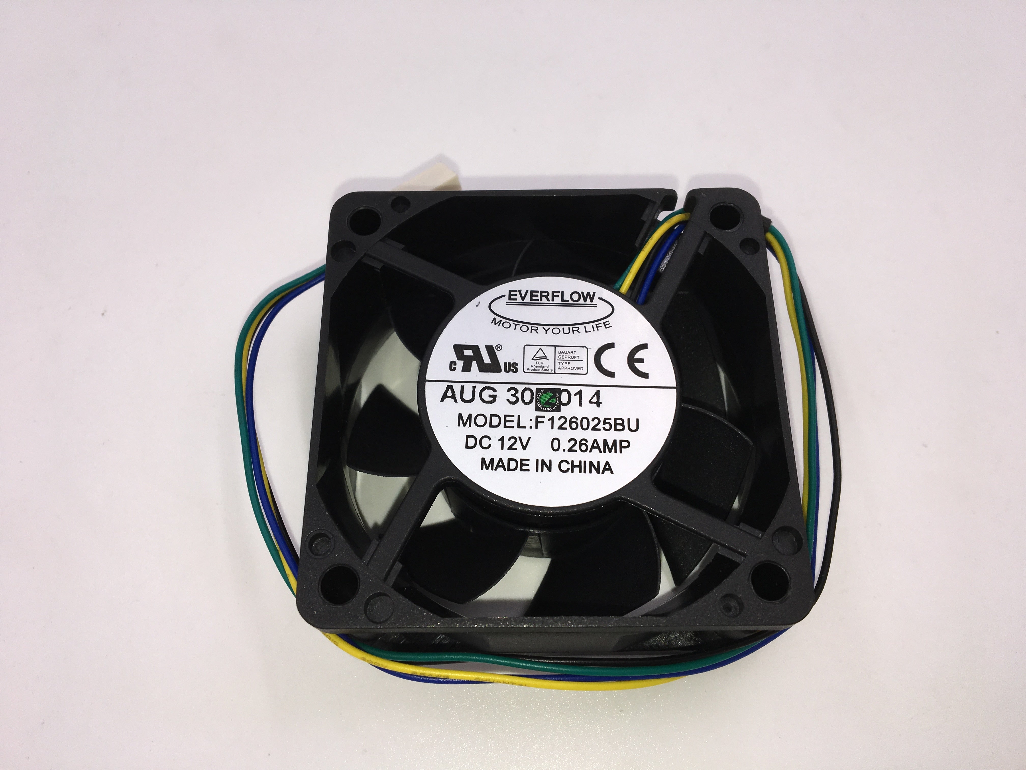 AVC F126025BU 60x60x25mm Axial Cooling Fan