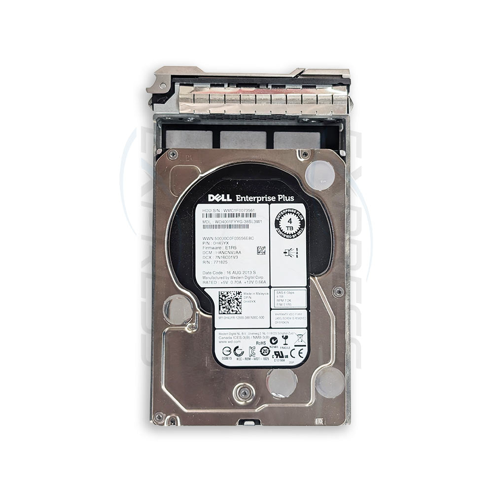 Dell Equallogic 3.5" 7.2K 4TB NL-SAS 6Gbps HDD | H45YX