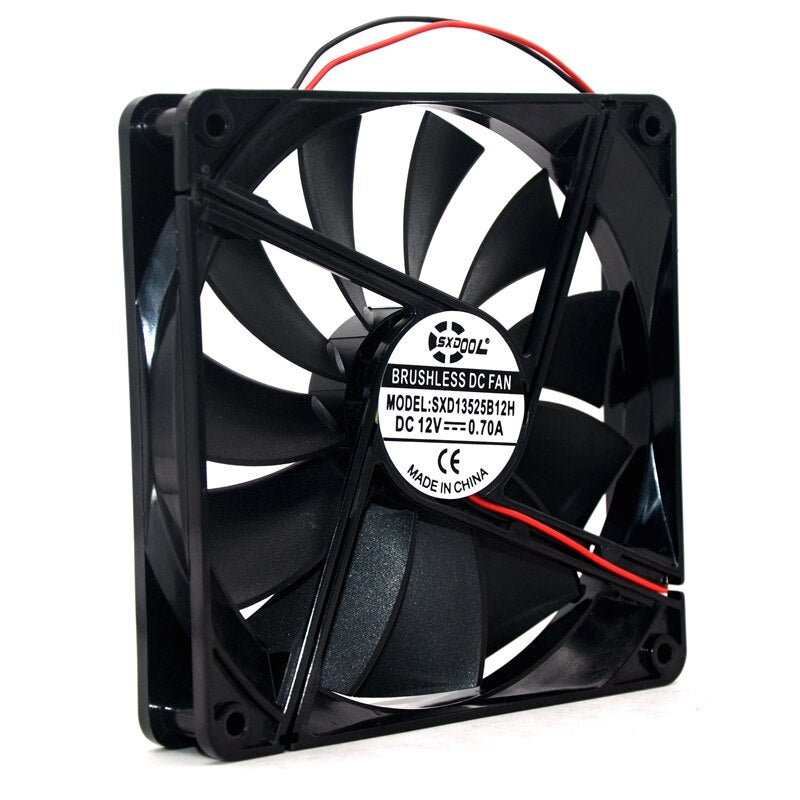 135MM 12V DC 0.70A Axial Cooling Fan