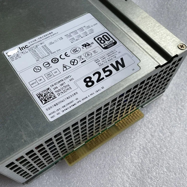 CVMY8 PSU 825W Switching Power Supply D825EF-00 for Dell Precision T5610 T5600 Workstation